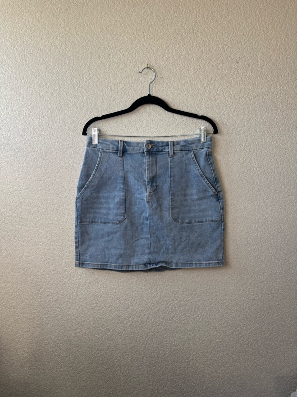 Sanctuary Light Blue Denim Mini Skirt